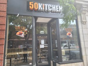 the front of 50Kitchen in Dorchester
